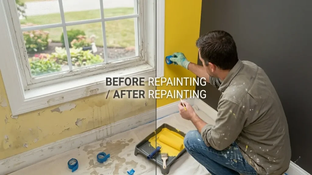 Signs Your Home Needs Repainting