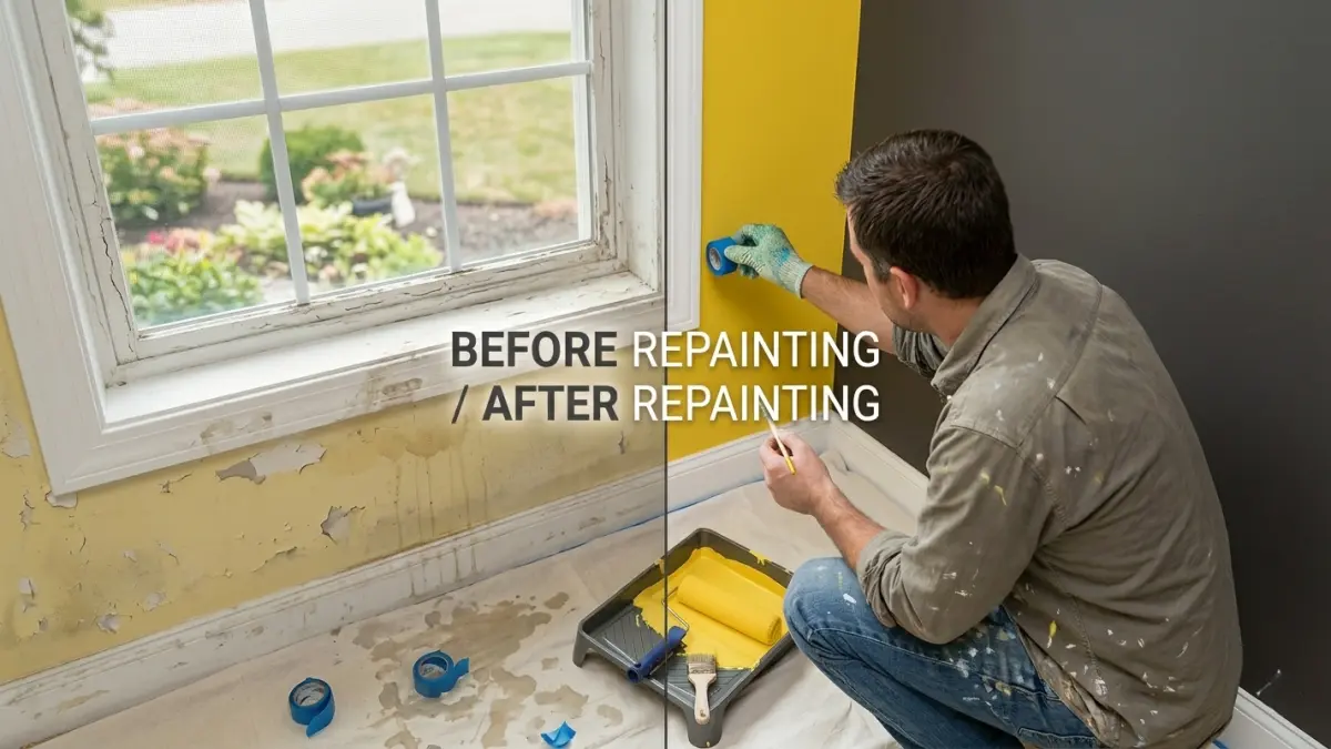 Signs Your Home Needs Repainting