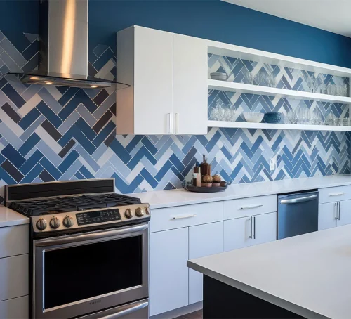 Modular Kitchen Texture Paint